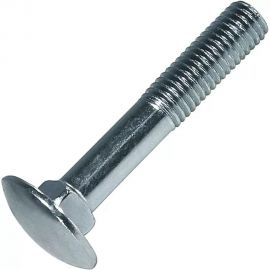 Мебельный болт Саморезик 8,0х160 оц. DIN 603, 20 шт. DIN603-8х160-20 