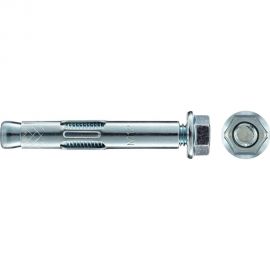 Анкерный болт с гайкой Tecfi AW ZN 12x75, 2 шт. 147627 