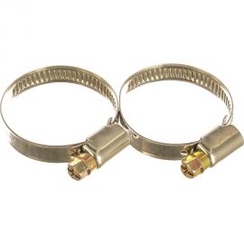 Набор хомутов Профитт нерж. червячный 25-40-х под отвёртку, 2 шт 3174404 