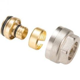 Обжимной фитинг для полиэтиленовой и металполимерной трубы (евроконус) MVI 3/4"х16x2.0 MC.402.05 