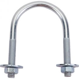 Трубный хомут для крепления телевизионных антенн тарелок на трубу диаметром 40-49 мм Невский Крепеж 824749 