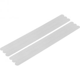 Противоскользящие клейкие полоски FIT прозрачные, набор 6 шт., 20х380 мм 11973 