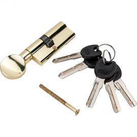 Цилиндр PALIDORE 70PB 30С/40 ключ/завертка, золото блестящее 98760917 