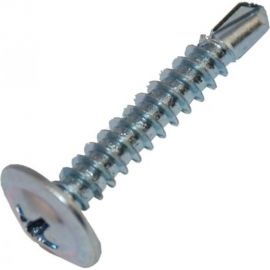 Саморез с прессшайбой Метизный двор сверло 4,2x32, 500 шт. 4607159062758 