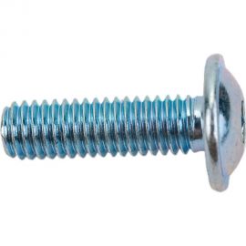 Винт с фланцем ЦКИ ISO 7380-2, М3x10, 10.9, Ц, 125 шт. 33287 