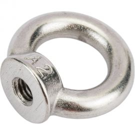 Нержавеющая рым-гайка KREPFIELD М8, ART 582, А2, 1 шт. 582А2РЫМГАЙКАМ8-1 