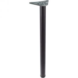 Ножка Tech-Krep металл, круглая, нерегулируемая, D60x710 мм, черная - накл. 127488 