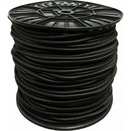 Капроновый фал truEnergy 8 мм, черный, катушка 200 м 12258 
