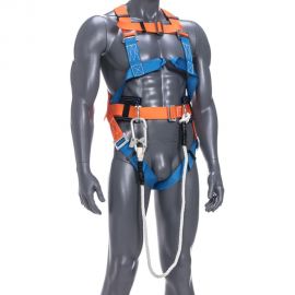 Страховочная привязь ОкаПром УСП-2Ж4+Строп В, канат OP-019 