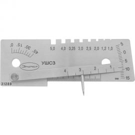 Универсальный шаблон сварщика УШС-3 с калибровкой Элитест 00107396к 