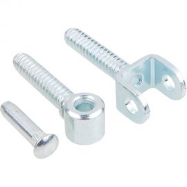 Дверная ввертная петля STARFIX 88x25 мм, ПВв1, 1,75 мм, цинк SMP-71253-1 