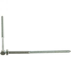 Шуруп с шестигранной головкой крепежная техника 6х120, 100 шт. БК 497116 