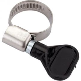 Червячный хомут с бабочкой СВК нержавеющий, w2/9 мм, 12 - 20 мм SVK-HW2020 