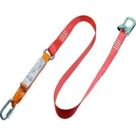 Строп из ленты с амортизатором ПРОГРЕСС СЕФЕТИ с монтажным и соединительным карабином Строп аА+Кс 