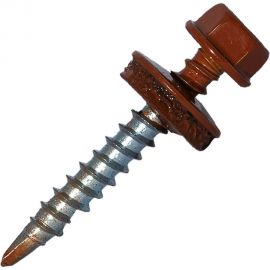 Самосверлящий винт HARDWEX ТМ HWX2-W-P5-4.8x50 мм, св. №1, RAL 8004, 200 шт. 5190000023125 