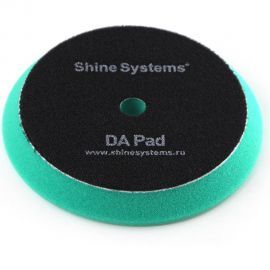 Полировальный круг экстра твердый DA Foam Pad Green 130 мм, зеленый Shine systems SS562 
