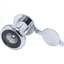 Дверной глазок Аллюр ГД-1 БШт 25-42 мм, d=14 мм, хром 1506 