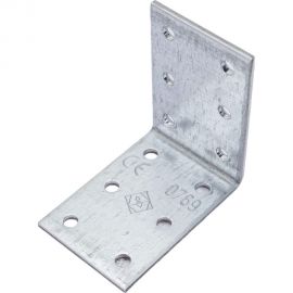 Крепежный уголок VORMANN 60х60х40х2,5 мм, оцинкованный 70 935 000 