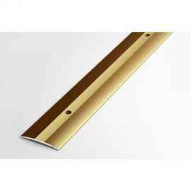 Порог прямой алюминиевый (37 мм; 0.9 м; анодированный; бронза) Лука 00000002966 