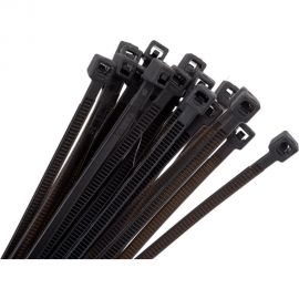 Кабельная стяжка ЭРА 2,5x100 мм, черная, 25 шт. Б0057053 