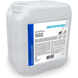 Усиленное средство для поломоечных машин ИНТЕРХИМ 502 5 л ih50250 