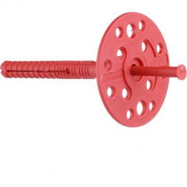 Дюбель для теплоизоляции Tech-Krep с пластмассовым гвоздём, 10x90 мм, 30 шт. 154277 