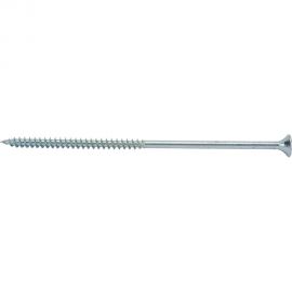 Шуруп крепежная техника белый цинк, 6,0x150 50 шт. 431572 БК 