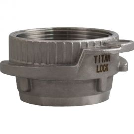 Соединение TankWagen (3""; 80 мм; штуцер папа; нержавеющая сталь) TITAN LOCK TLVK80SS 