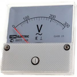 Вольтметр TDM В80П 300В-2.5, поверенный SQ1102-0250 