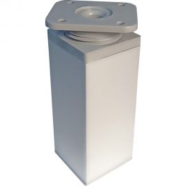 Регулируемая пласт. опора Стройбат 40x40x150, металлик 563940 