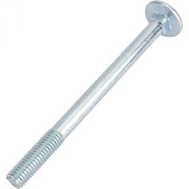 Мебельный болт Element DIN 603 8x100 белый цинк 10 шт 102820 