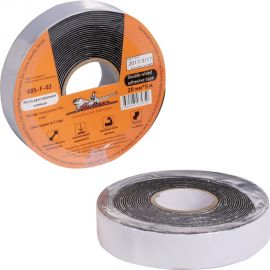 Двусторонняя клейкая лента Airline 20 мм х 5 м, вспененная основа, черная ADS-F-03 