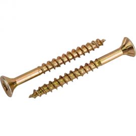 Шуруп для дерева Fischer fpf-sz 4,5x45 yzp, жёлт. цинк, 30 шт. 653958 