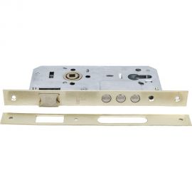 Корпус врезного замка с защелкой Fuaro 900 3MR/PB W/B латунь 15360 