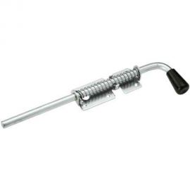 Засов с пружиной Домарт ЗСП-400 цинк 171092 