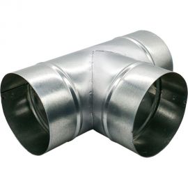 Тройник оцинкованный для воздуховодов 125 мм ORE 2248240003681 