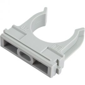 Крепеж-клипса для труб Промрукав АБС-пластик, в п/э, д32, 25 шт PR.02632 