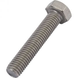 Нержавеющий болт с шестигранной головкой KREPFIELD M12x60 мм, DIN 933, А2, полная резьба, 4 шт. 933А2БОЛТ12Х60-4 