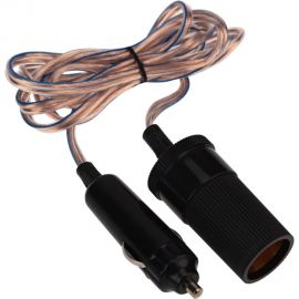 Автомобильный удлинитель прикуривателя REXANT штекер-гнездо 1.5 м 16-0218 