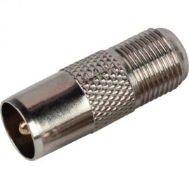 Переходник ЭРА Simple RSA011 гнездо F - штекер TV Б0048289 