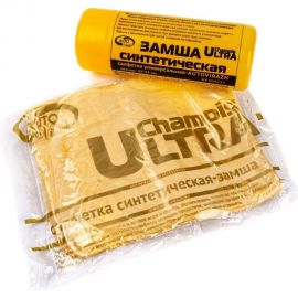 Салфетка из замши в тубусе AUTOVIRAZH малая, 43/32/0.2 см AV-018312 