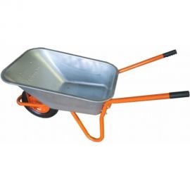 Строительная одноколесная тачка Bohrer колесо 4.0-8 ТВН-1Н 