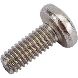 Нержавеющий винт с полукруглой головкой KREPFIELD M4x10 мм, DIN 7985, А2, крестообразный шлиц PH, 50 шт. 7985А2ВИНТ4X10-50 