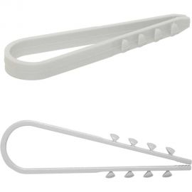 Дюбель-хомут для крепления кабеля ЕВРОПАРТНЕР pdx 19-25 серый, нейлон, 25 шт. 87774 