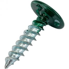 Прессшайба Качественный КРЕПЕЖ 4.2х19 мм, зеленый мох RAL 6005, острая, 250 шт 0300213 КЧ 