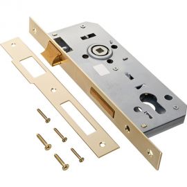 Врезной замок KALE KILIT цилиндровый, для деревянных дверей 152R, 85BS35, 23BP, SP, Ros, STB 152R3500017 