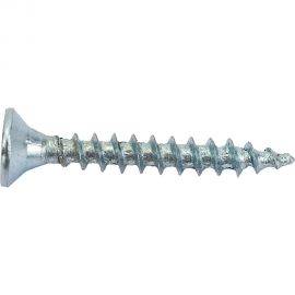 Шуруп крепежная техника белый цинк, 3,5x25 1000 шт. 431464 БК 