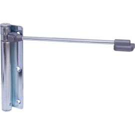 Дверной доводчик ALDEGHI LUIGI SPA левый, 170х39х225, цвет: оцинкованная сталь, к-т: 1 шт + ключ с декоративными шурупами 114AZ170S 