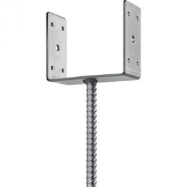 U-образное основание столба ЗУБР ОС-U 141x120x60 мм 310286-140 