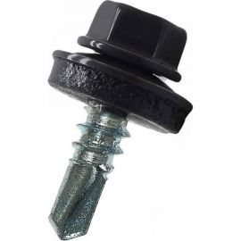 Самосверлящий винт HARDWEX ТМ HWX7-W-P9-5.5x19 мм, св.№3, RAL 9005, 250 шт. 5190000023736 